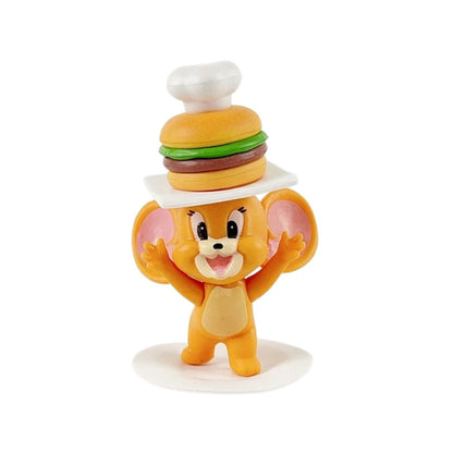 Tom & Jerry - Food Play (7 cm) | Set of 6