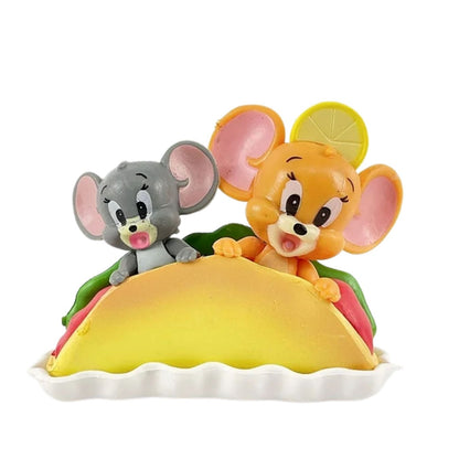 Tom & Jerry - Food Play (7 cm) | Set of 6