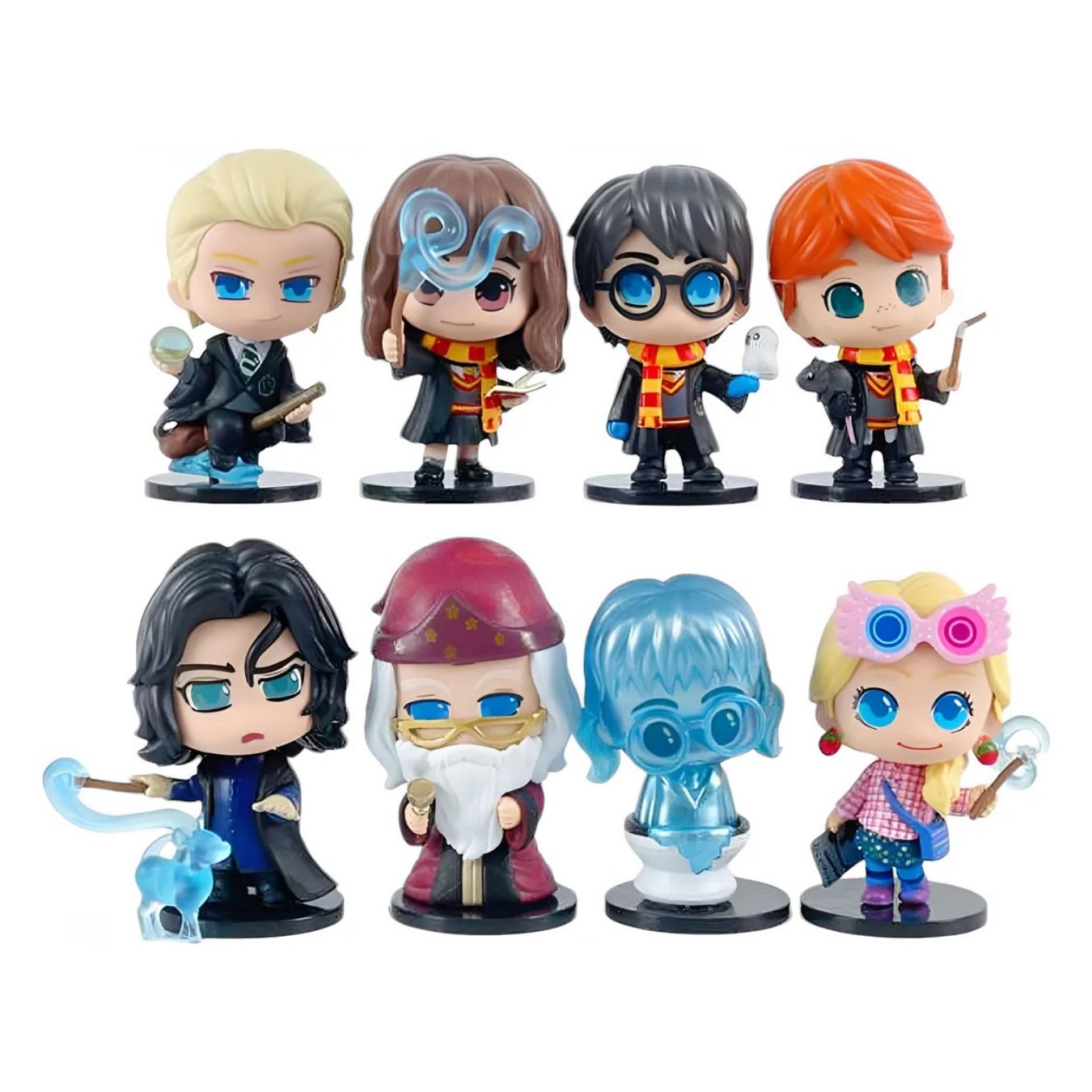 Patronus Set (8 cm) | Set of 8 | Harry Porter
