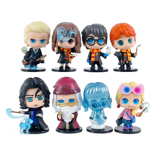 Patronus Set (8 cm) | Set of 8 | Harry Porter