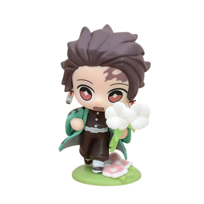 Demon Slayer - Floral Environs (8 cm) | Set of 6