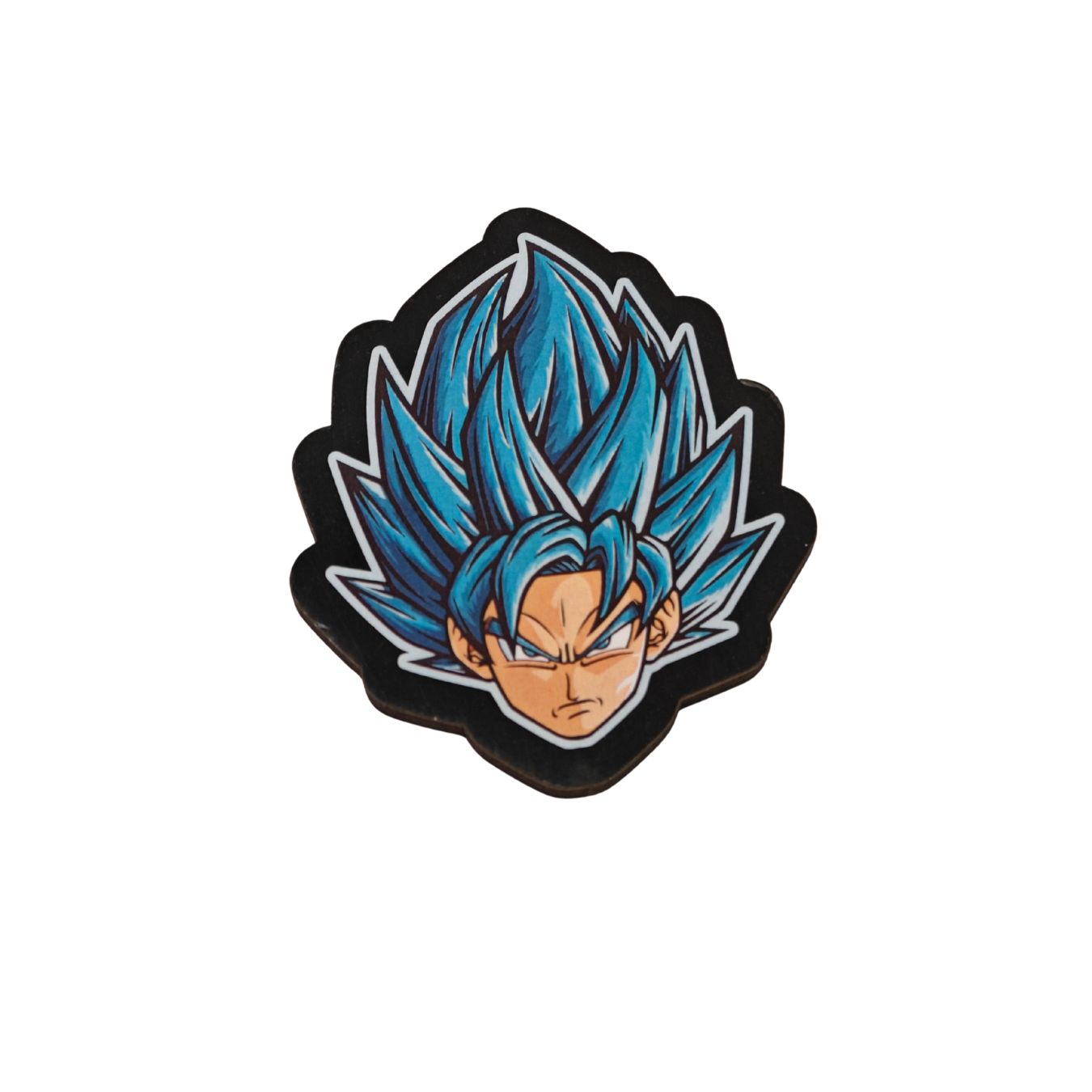 vegeta with blue hair magnet