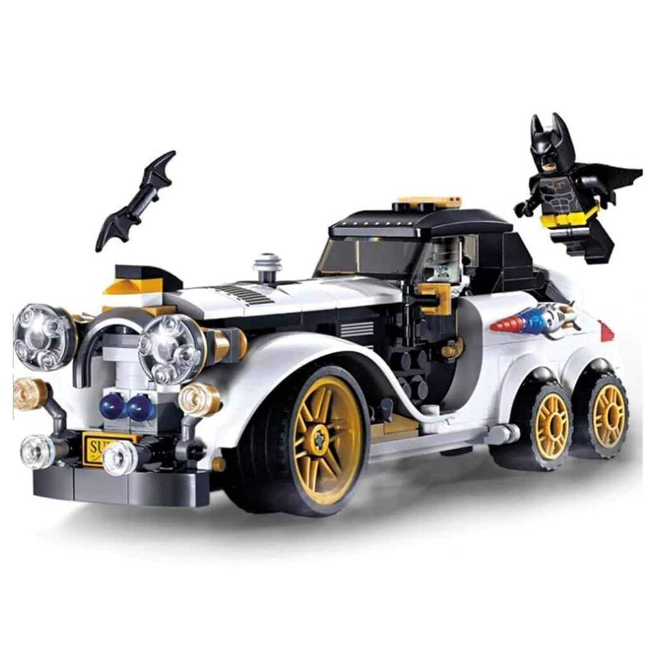 Batman & Penguin Arctic Roller - Brick Building Block Set