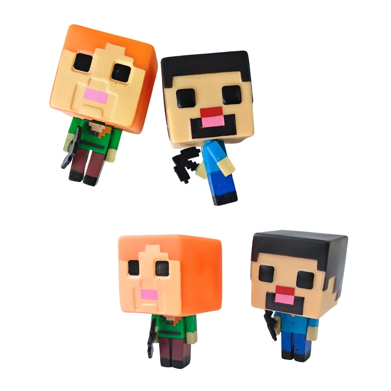 Minecraft - Steve & Alex Pops