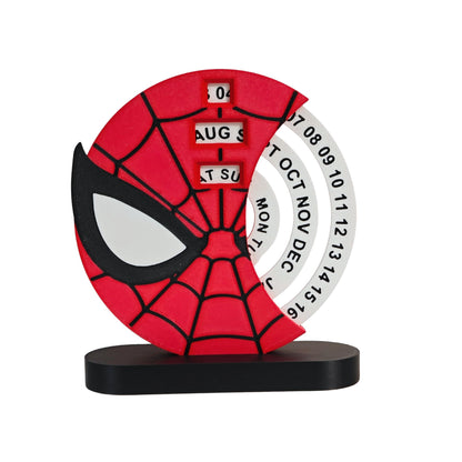 Spiderman Perpetual Tabletop Calendar (16 x 14 x 5 cm)