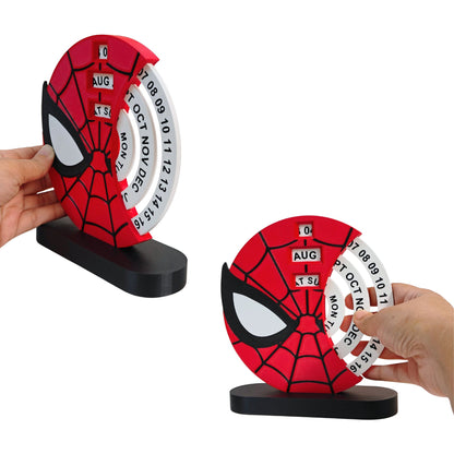 Spiderman Perpetual Tabletop Calendar (16 x 14 x 5 cm)