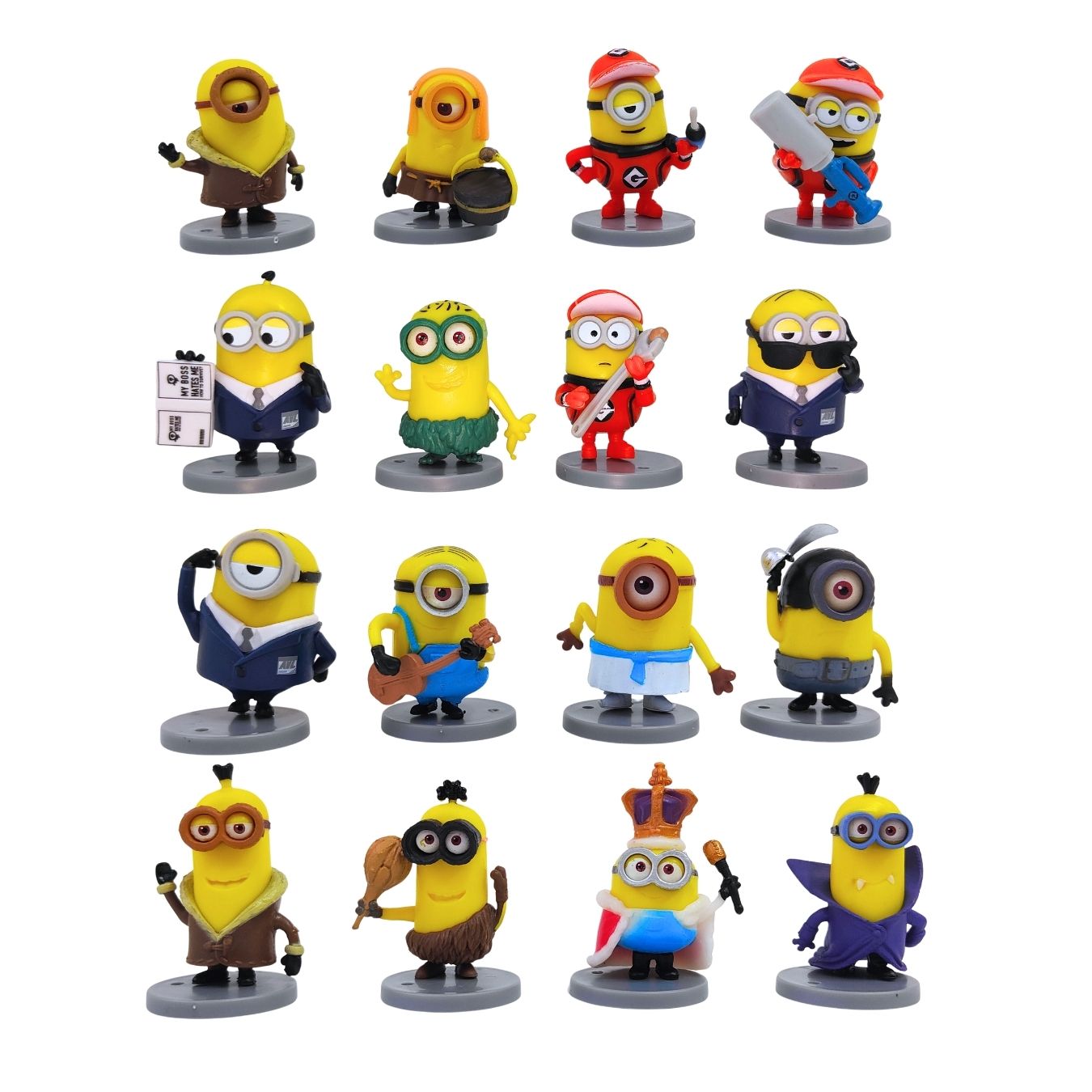 Minions (5 cm) - Set of 16