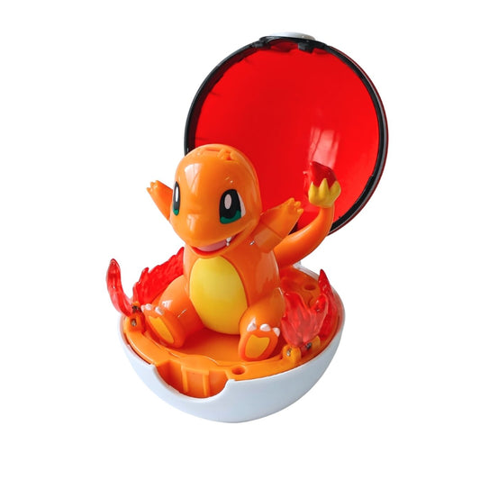 Charmander Inside Pokeball Transforming Figure (11 cm) | Pokemon