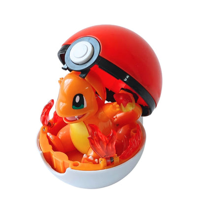 Charmander Inside Pokeball Transforming Figure (11 cm) | Pokemon