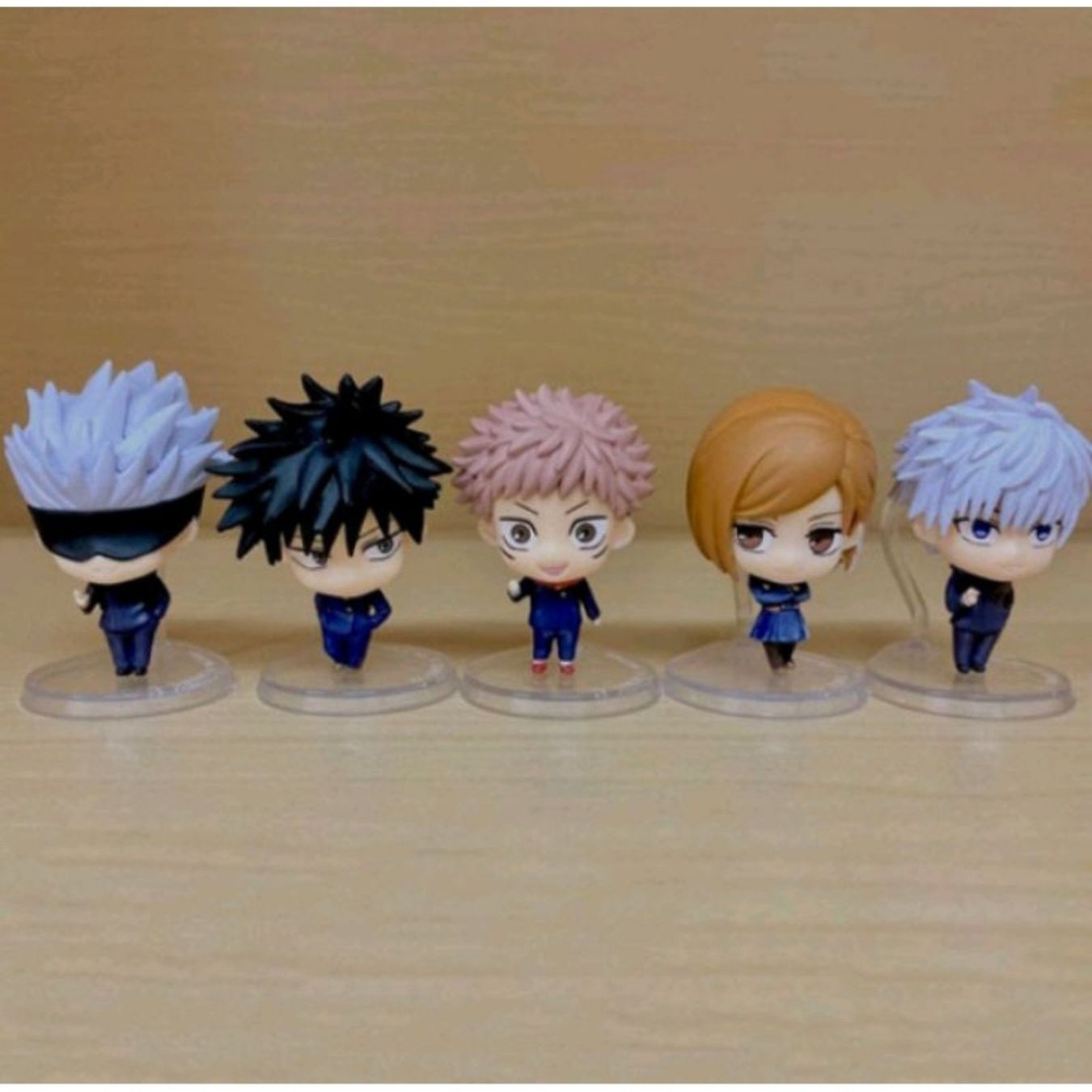 Chibi Sorcerer & Sensei (5 cm) set of 5 | Jujutsu Kaisen