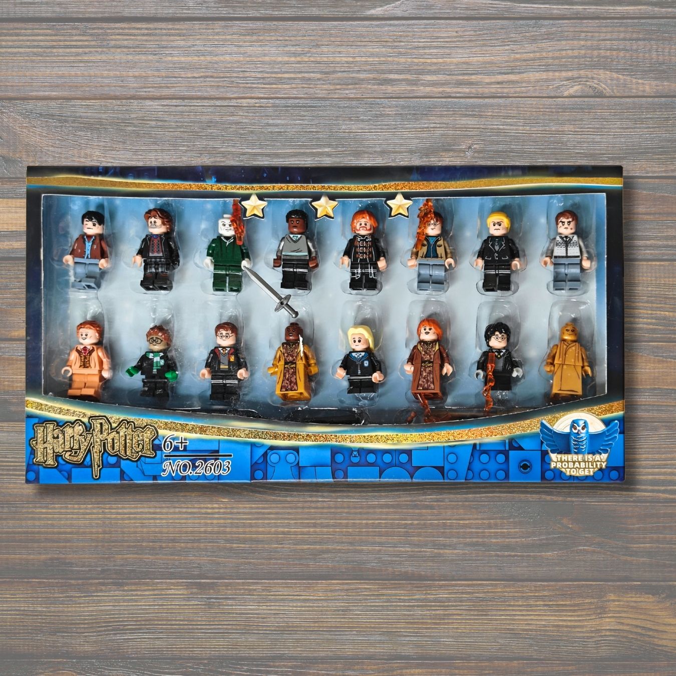 harry potter minifigures 5 cm set of 16