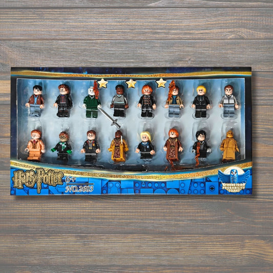 harry potter minifigures 5 cm set of 16
