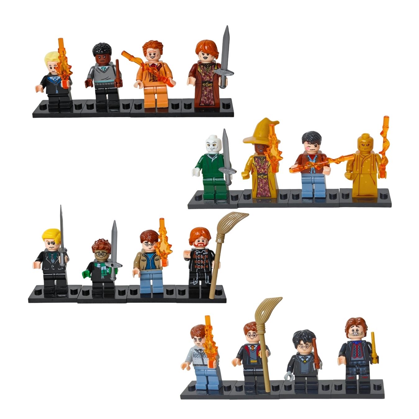 harry potter minifigures 5 cm set of 16