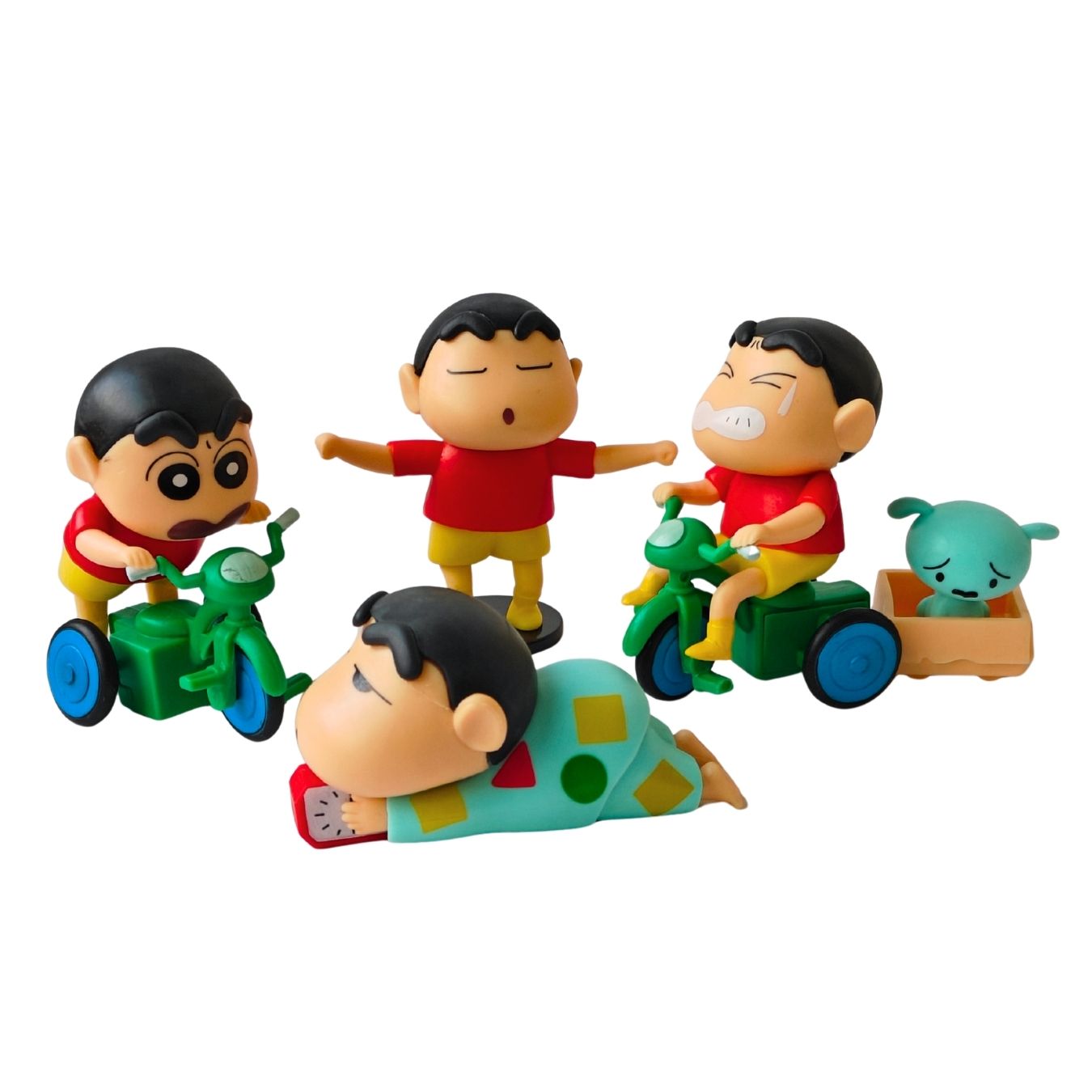 crayon shinchan chaos in kasukabe figure set 5 9 cm