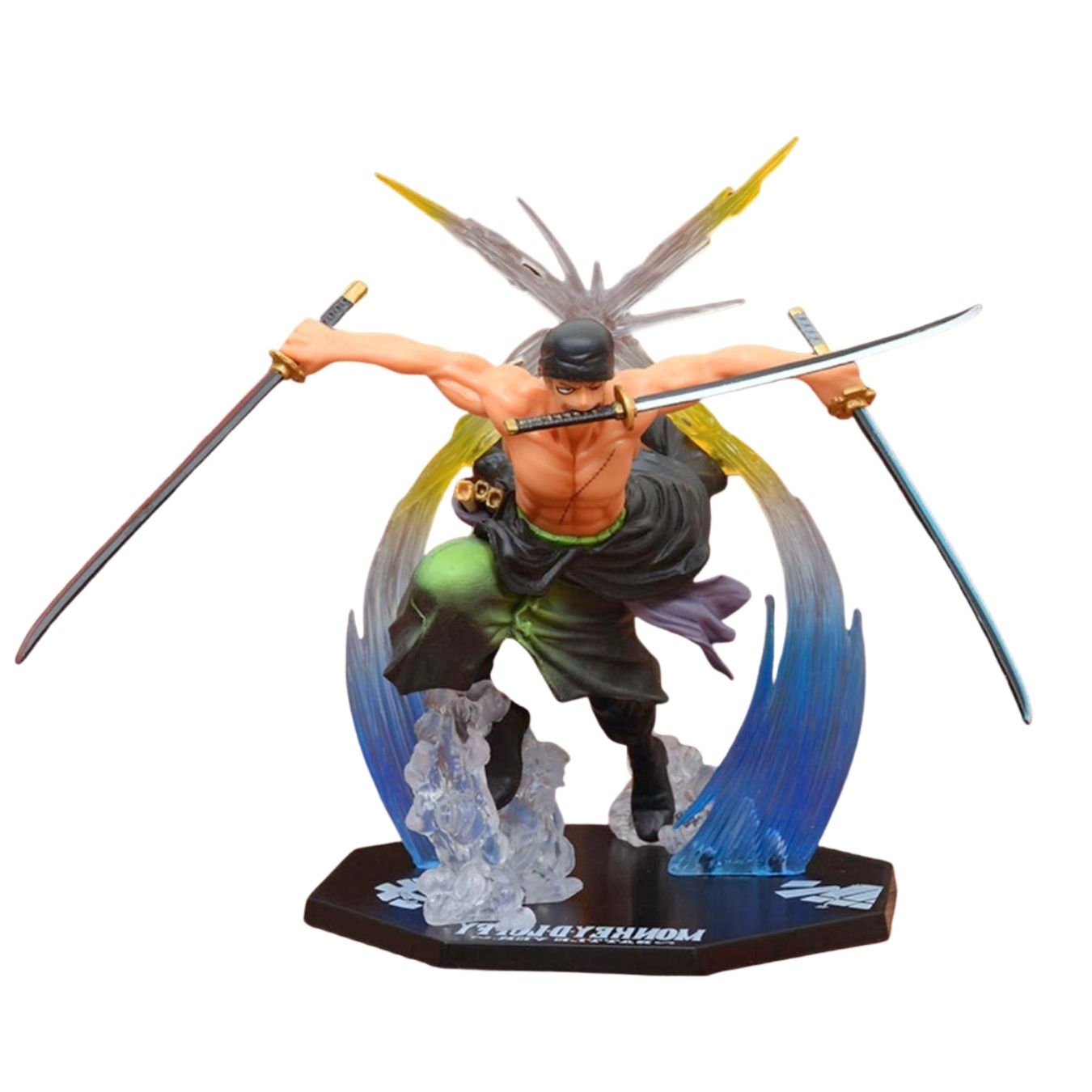 roronoa zoro three sword style figure 17 cm one piece