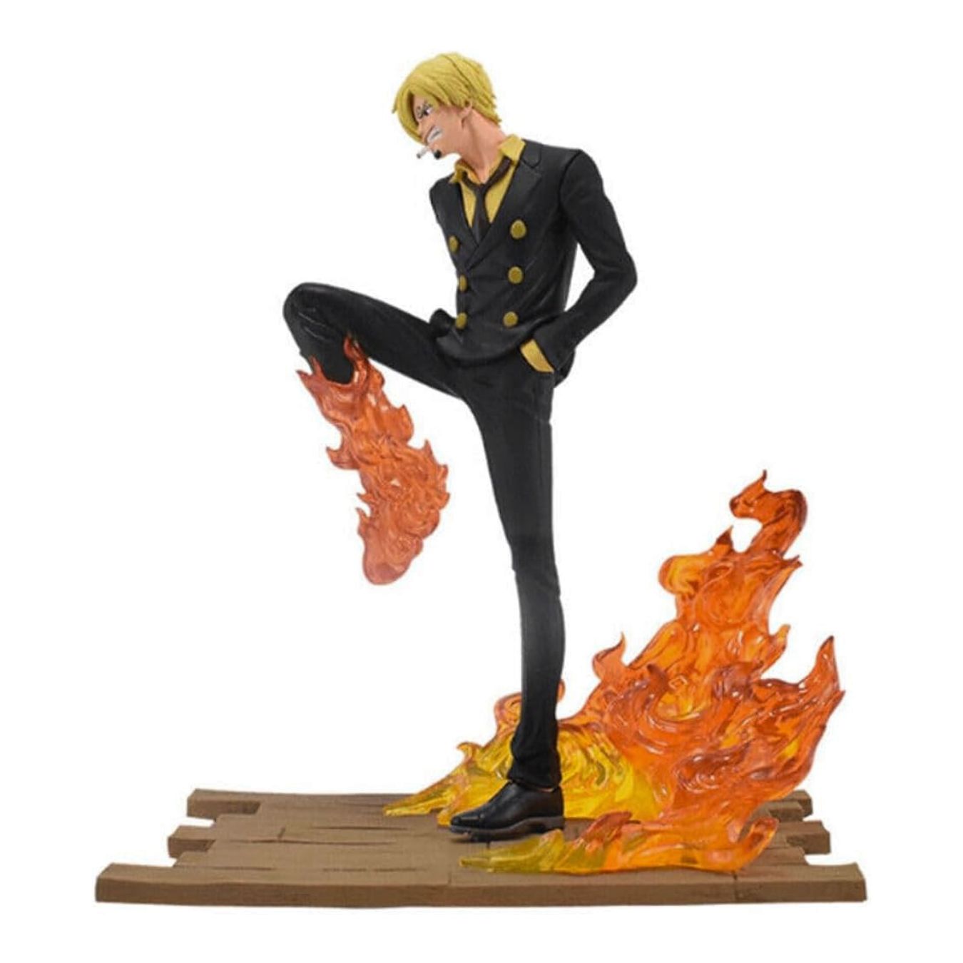sanji battle action figure 17 cm one piece