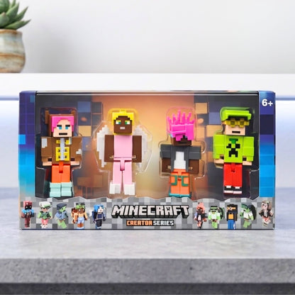 Minecraft Creator Series 4-Piece Set 1 (5 cm)