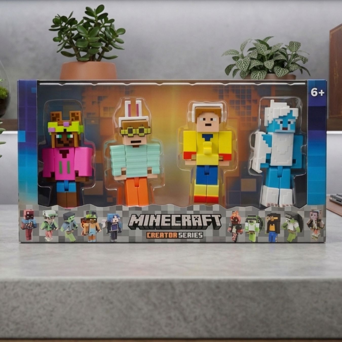 Minecraft Creator Series 4 Pack Set B (5 cm)