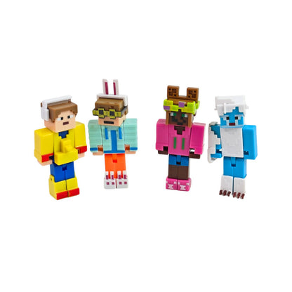 Minecraft Creator Series 4 Pack Set B (5 cm)