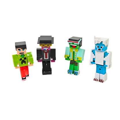 Minecraft Creator Series 4 Pack Set C (5 cm)