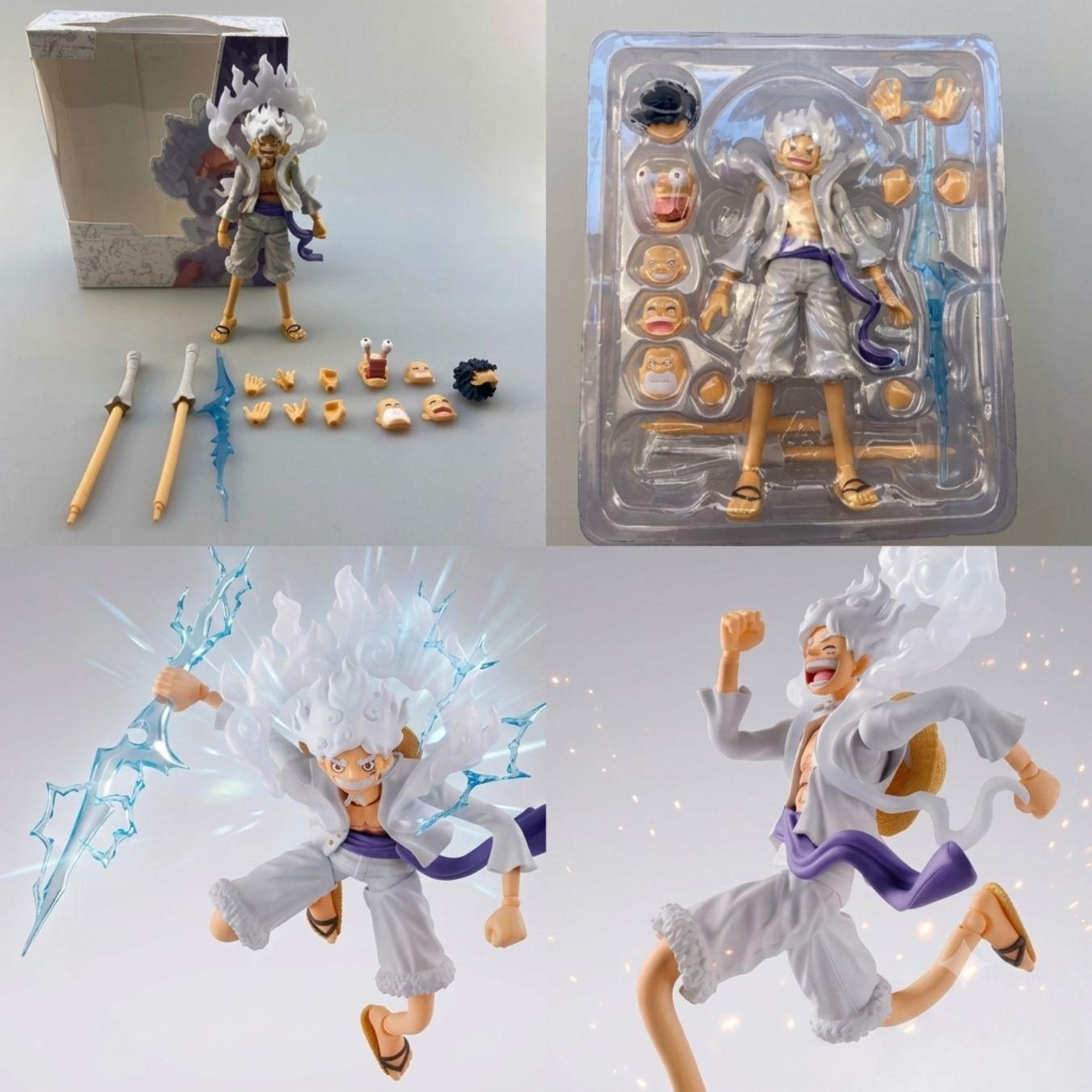 Monkey D. Luffy (16 cm) (Gear 5) Articulated Figure