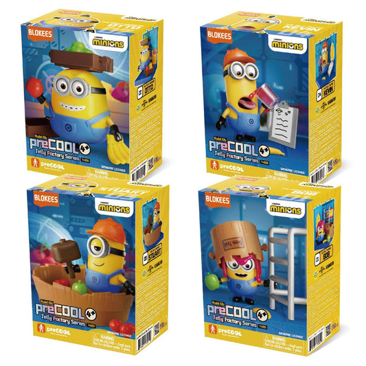 Minions Jelly Factory Series Model Kit Boxes (select variant) | Blokees