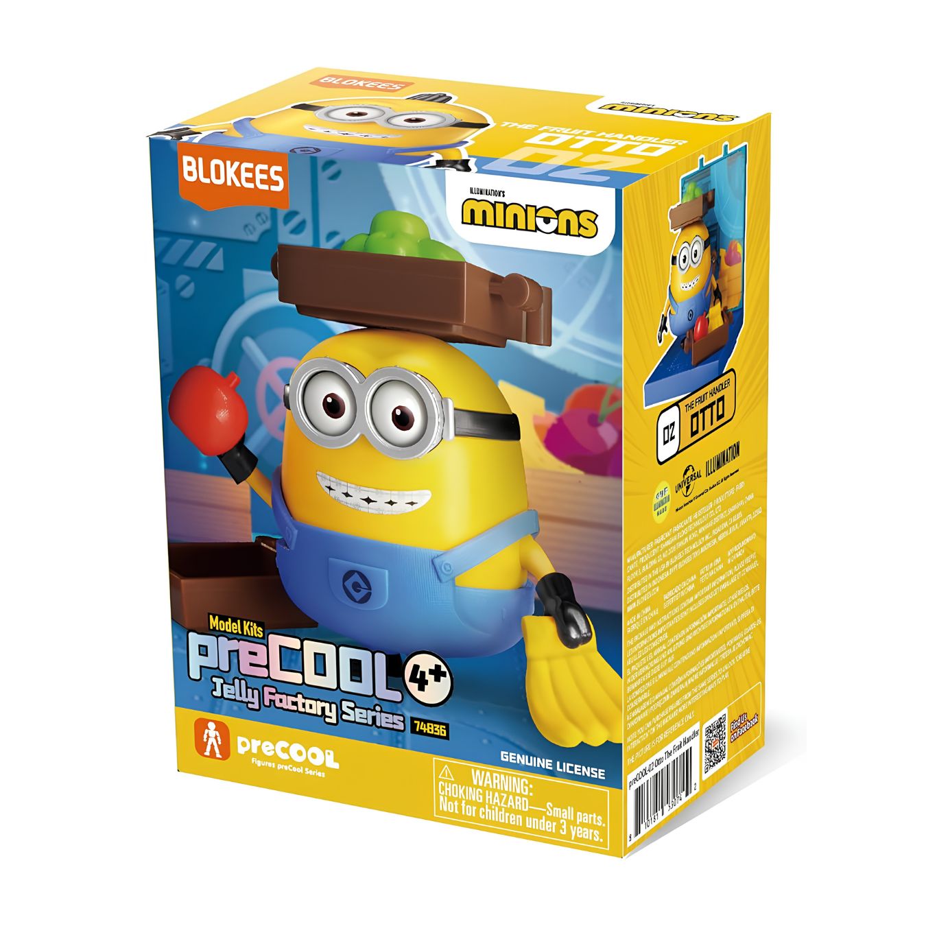 Minions Jelly Factory Series Model Kit Boxes (select variant) | Blokees