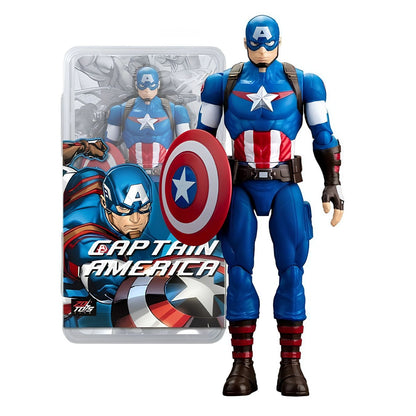Captain America Articulated Action Figure (10 cm)
