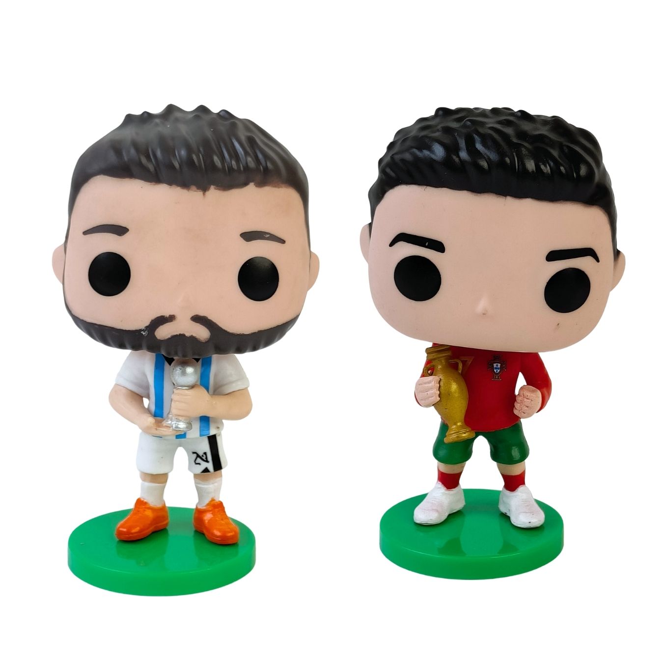 Cristiano Ronaldo & Lionel Pop | Set of 2 (10 cm)
