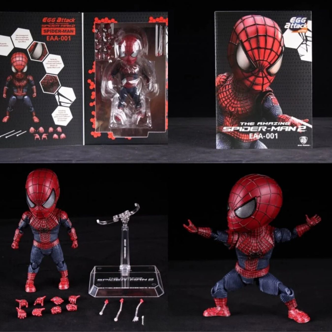 Egg Attack EAA-001 Spiderman Action Figure