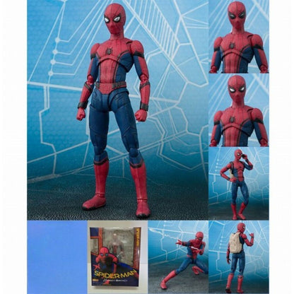 Marvel Spiderman Homecoming Articulation Figure (15cm ) (MCU Collector's Edition)