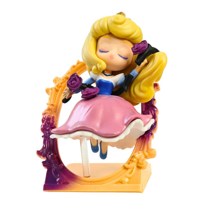 Disney Princess Enchanted Storybook Frame Chibi Figure Set (Pack of 6)