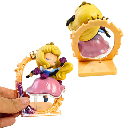 Disney Princess Enchanted Storybook Frame Chibi Figure Set (Pack of 6)