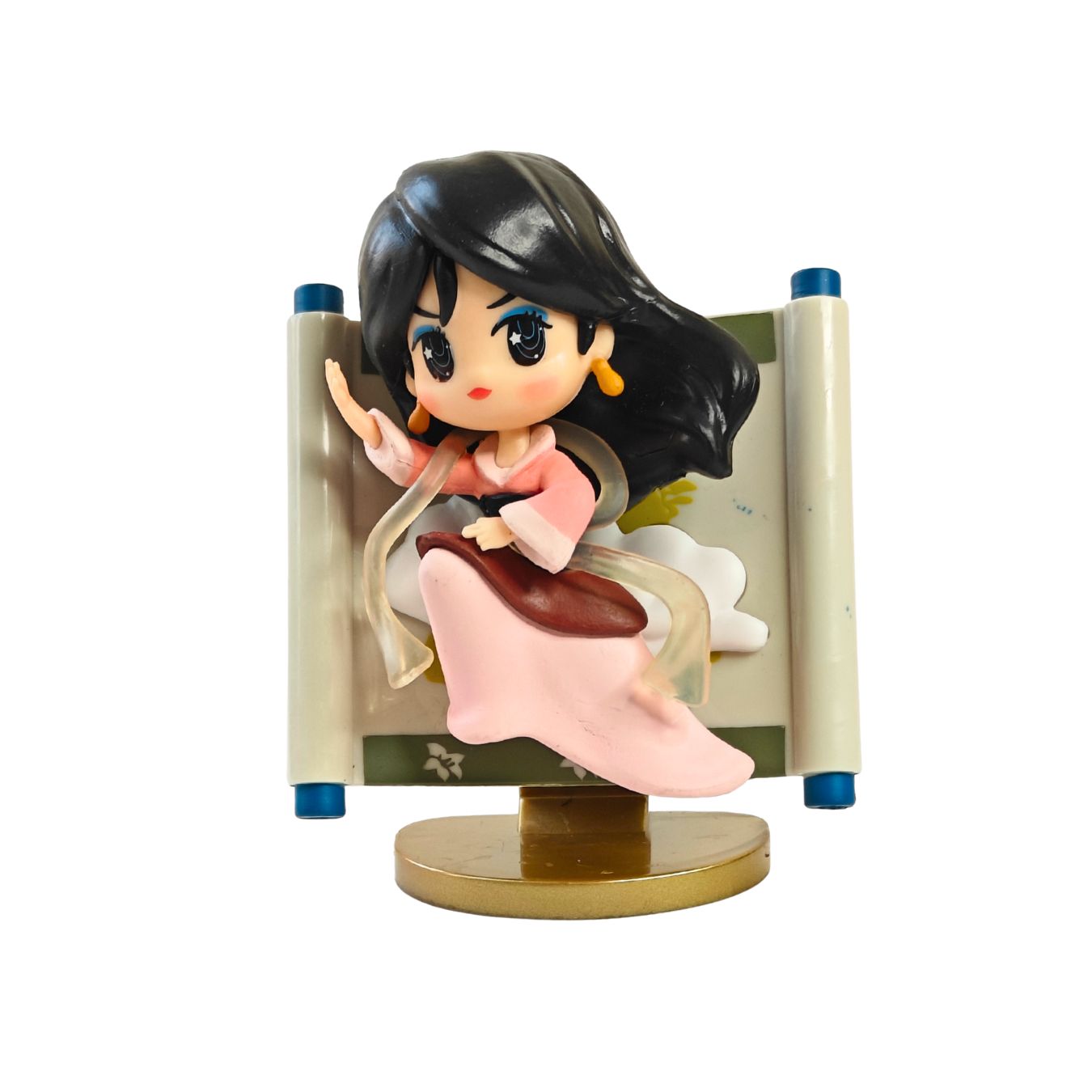 Disney Princess Enchanted Storybook Frame Chibi Figure Set (Pack of 6)