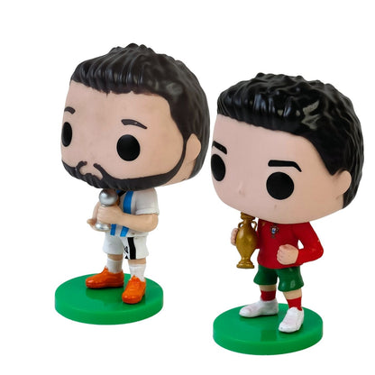 Cristiano Ronaldo & Lionel Pop | Set of 2 (10 cm)