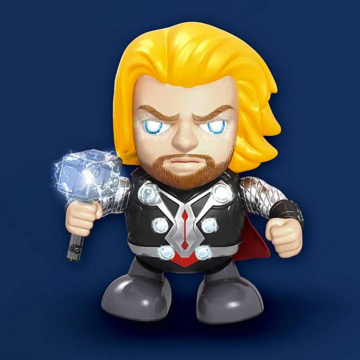 Dancing Thor Musical & Light-Up Toy ( 21 - 22 cm)
