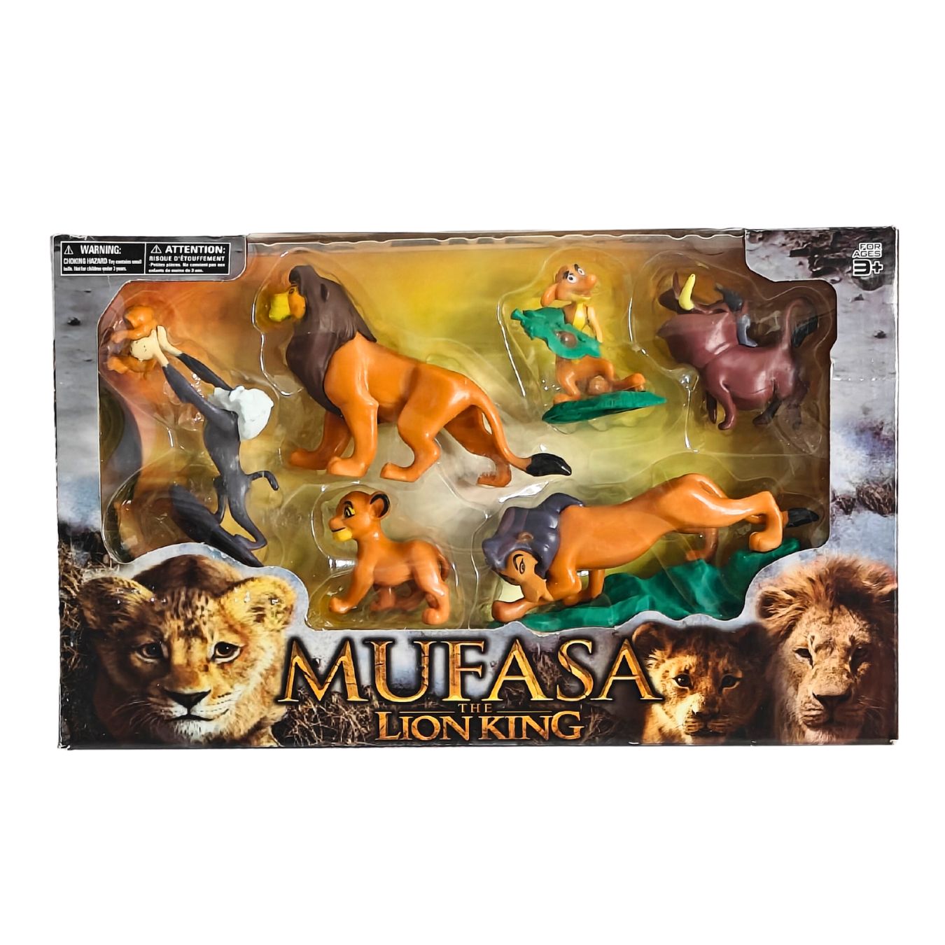 Lion King set of 6 Playset