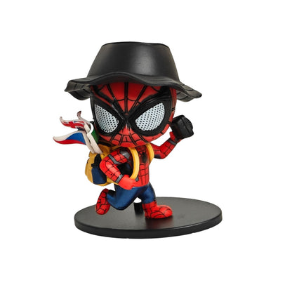 Chibi Traveler SpiderMan Figure with Removable Hat (10 cm)