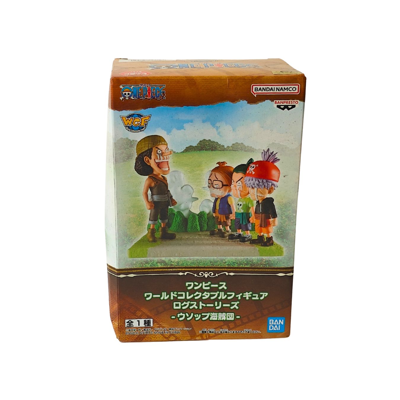 WCF Log Stories Usopp and Childhood Crew (2.8 inches approx)| One Piece | Bandai