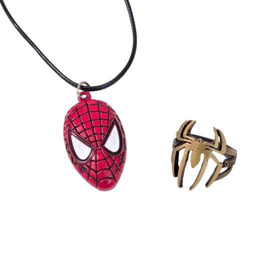 Spiderman - Pendant & Ring
