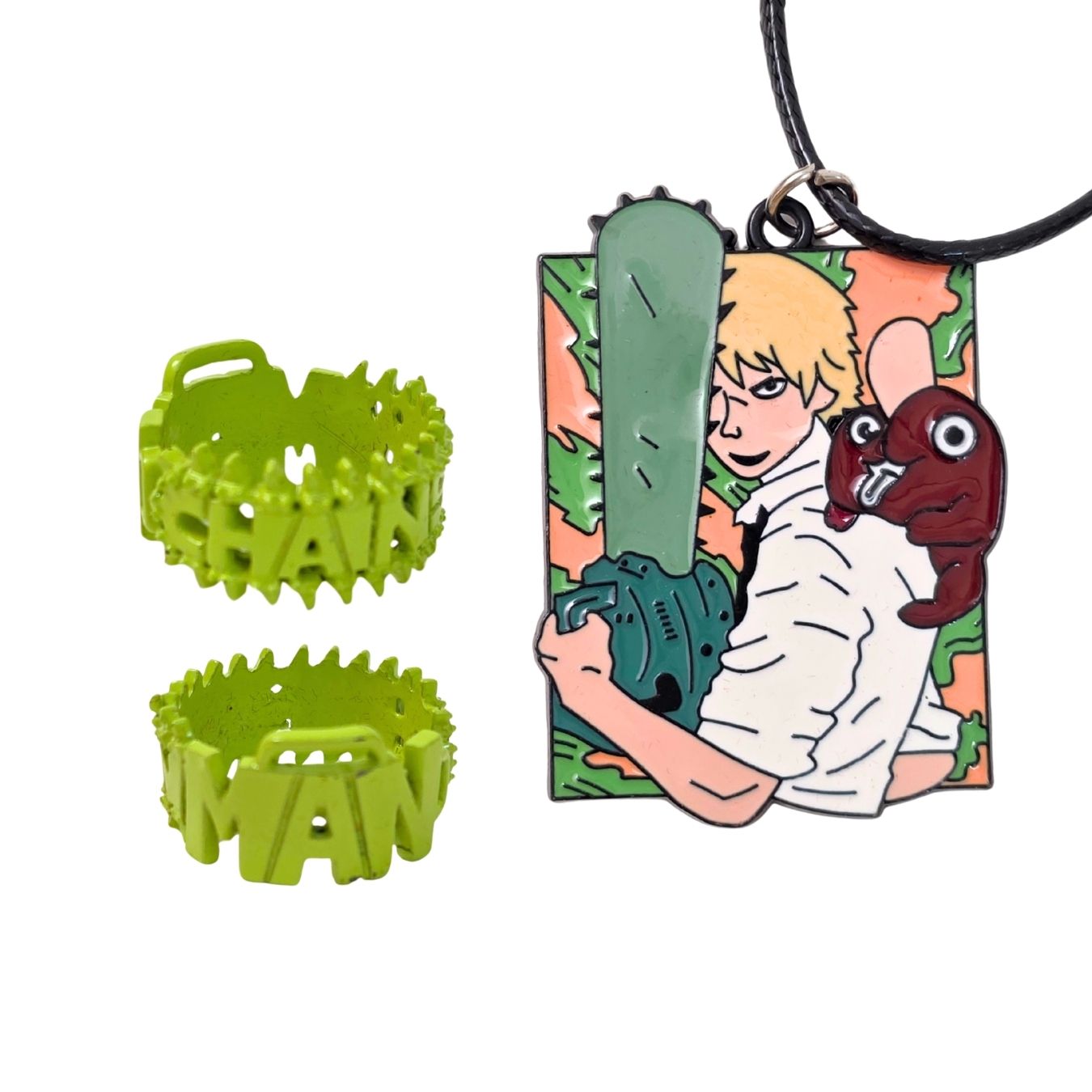 Chainsaw Man - Pendant & Ring