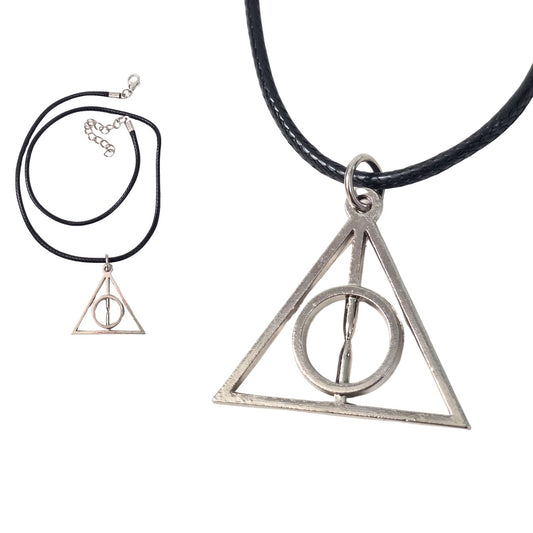 Deathly Hollows - Metal Pendant Necklace | Harry Potter