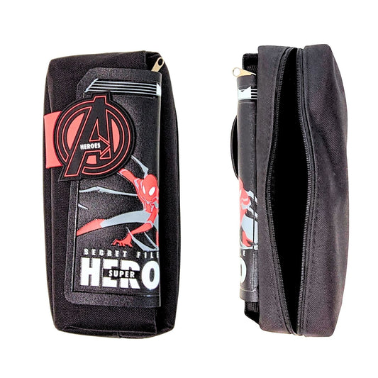 Avengers - Spiderman - Multipurpose Pouch with 2 Pockets (20*10*6 cm)