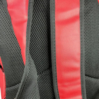 Hogwarts Crest Faux-Leather Unisex Backpack (40*30*12 cm) with laptop compartment & bottle holder | Harry Potter