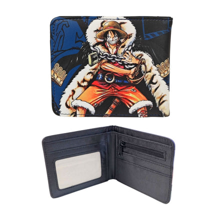 One Piece Logo Faux-Leather Wallet (12*10 cm) | One piece