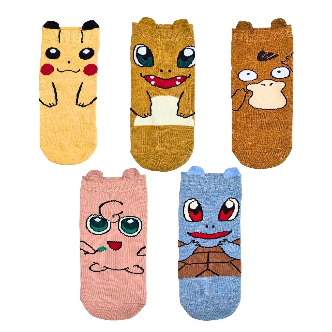 Pokemon - Ped Socks | Set of 5