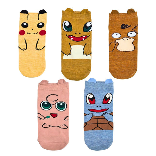 Pokemon - Ped Socks | Set of 5