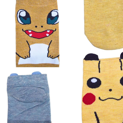 Pokemon - Ped Socks | Set of 5