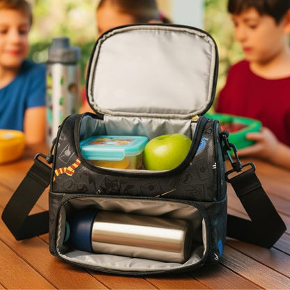 Harry Potter Double Decker Lunch / Utility Bag  (24x17x16 cm)