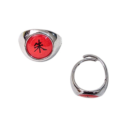 Naruto Rings - Set of 10 (adjustable open size)
